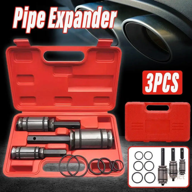 Tail Pipe Expander Set Exhaust Muffler Spreader Dent Remover Tool Kit 3PCS - Auto Accessories > Auto Accessories Others