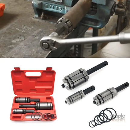 Tail Pipe Expander Set Exhaust Muffler Spreader Dent Remover Tool Kit 3PCS - Auto Accessories > Auto Accessories Others
