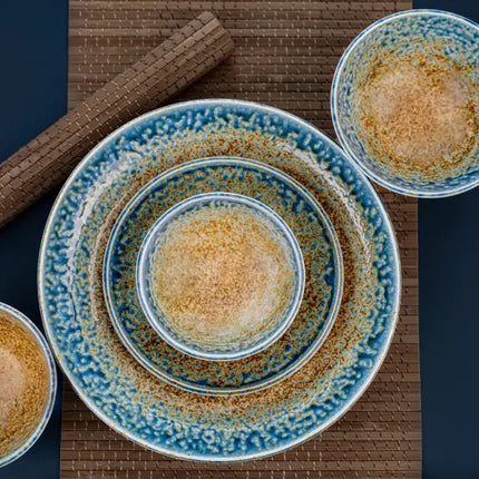 Tapas Plate 17cm Earth & Sky Glaze - Appliances > Kitchen Appliances > Cooking Ranges