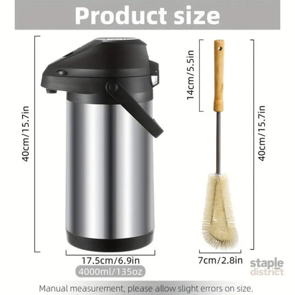 Thermal Coffee Carafe with Pump - Appliances > Kitchen Appliances > Coffee Machines & Accessories