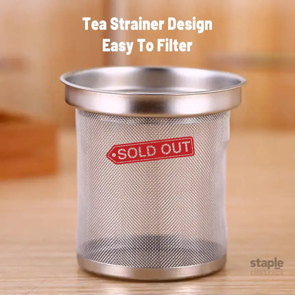 Thickened Stainless Steel Teapot Kettle With Strainer For Restaurant Hotel Use - Appliances > Kitchen Appliances >