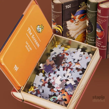 TOI Cat in Art Puzzle - Mona Lisa-2006733435145687044