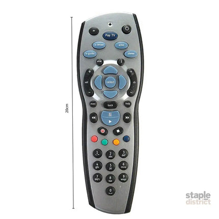 Tooleroo PayTV Remote Control Compatible with Foxtel MYSTAR SKY NZ - Silver - Appliances > TV > TVs & Accessories
