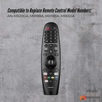 Tooleroo Smart TV Remote Control Replacement for LG Voice Magic 20GA 19BA 18BA - Appliances > TV > TVs & Accessories
