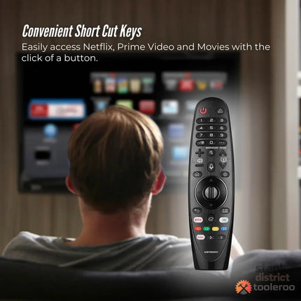 Tooleroo Smart TV Remote Control Replacement for LG Voice Magic 20GA 19BA 18BA - Appliances > TV > TVs & Accessories