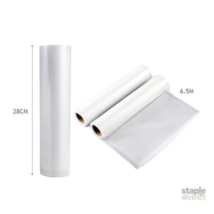 TOQUE 4 Rolls Vacuum Food Sealer Seal Large-2006733304040132610