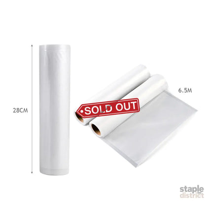 TOQUE 4 Rolls Vacuum Food Sealer Seal Large-2006733304040132610