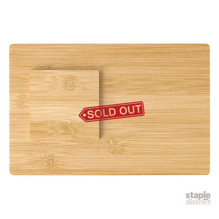Toque 8 Pcs Natural Bamboo Placemat Coaster Storage Dish-2029387307206971393