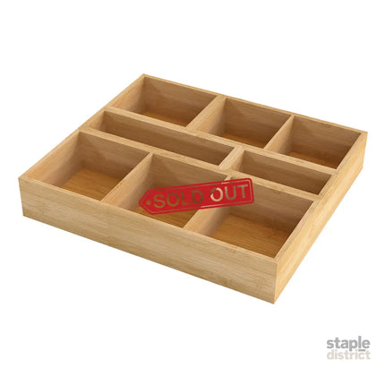 Toque Bamboo Drawer Organizer Multi-Use Storage Box-2029387215821475848