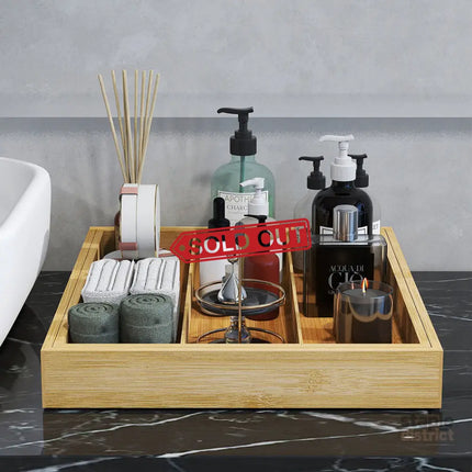 Toque Bamboo Expandable Kitchen Drawer Organizer Storage-2006732763281100806