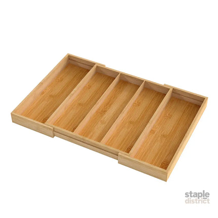Toque Bamboo Expandable Kitchen Drawer Organizer Storage-2006732763281100800