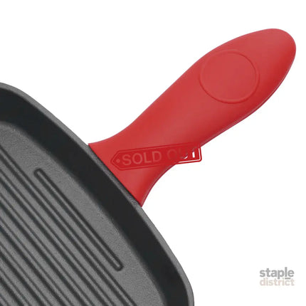 Toque Cast Iron Square Grill Pan with Spouts Cookware-2050056750186500100