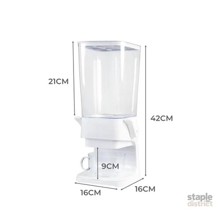 TOQUE Cereal Dispenser 5.5L Grain Container-2029387278803144706