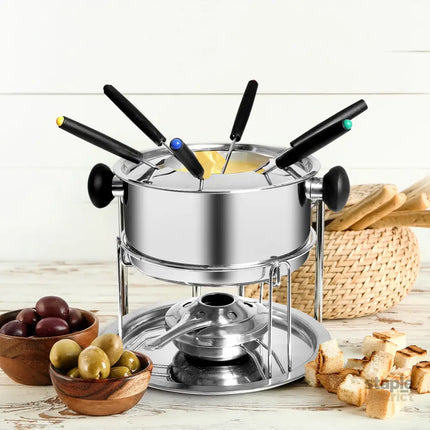 Toque Classic Fondue Set 12pcs Stainless-2006733054411935751