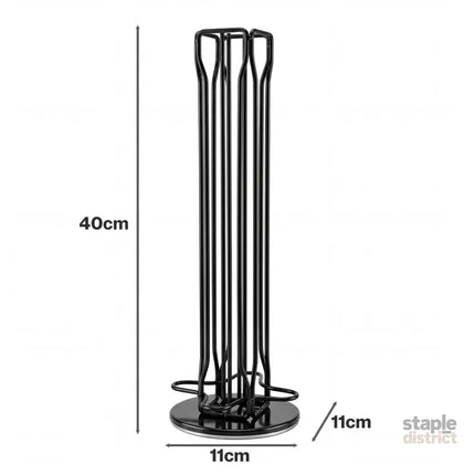 Toque Coffee Pod Holder Stand Rotating Metal Storage Rack Organizer 40 Capsules-2061251870248275970