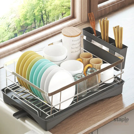 Toque Dish Drying Rack Plate Drainer Cup Holder-2006732713024950279
