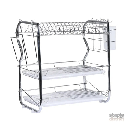TOQUE Dish Rack Drying Drainer Cup Holder-2006733054802006017