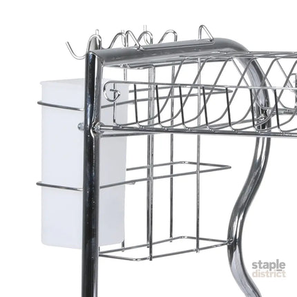TOQUE Dish Rack Drying Drainer Cup Holder-2006733054802006021