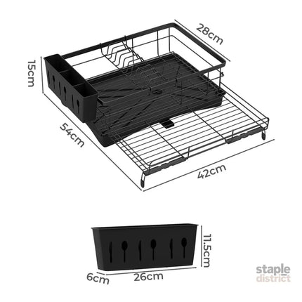 Toque Expandable Drain Drying Rack Dish Bowl Holder-2029387209609711618