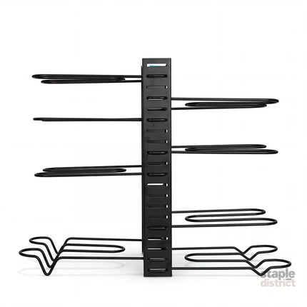 Toque Pot Rack Organizer 8 Tier Adjustable Pan Holder Kitchen Storage Shelves-2050059014796087297