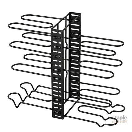 Toque Pot Rack Organizer 8 Tier Adjustable Pan Holder Kitchen Storage Shelves-2050059014796087296