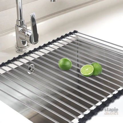 TOQUE Stainless Steel Dish Drying Rack-2006733058392330246