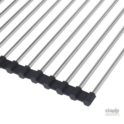 TOQUE Stainless Steel Dish Drying Rack-2006733058392330243