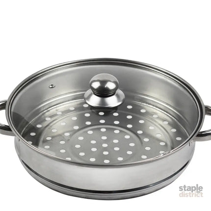 TOQUE Stainless Steel Steamer Meat Vegetable-2029387268405465092