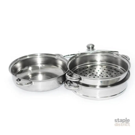 TOQUE Stainless Steel Steamer Meat Vegetable-2029387268405465089