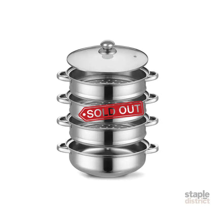 TOQUE Stainless Steel Steamer Meat Vegetable-2025742037680263169