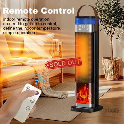 Tower Space Heater with Humidifier - Appliances > Heaters > Electric Heaters