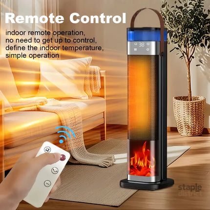 Tower Space Heater with Humidifier - Appliances > Heaters > Electric Heaters