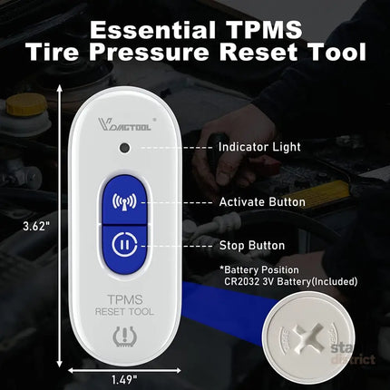 TP508 TPMS Relearn Tool for GM Tire Pressure Reset - Auto Accessories > Auto Accessories Others > Automotive Repair &