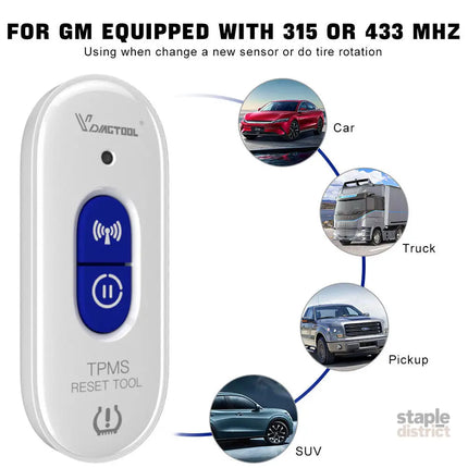 TP508 TPMS Relearn Tool for GM Tire Pressure Reset - Auto Accessories > Auto Accessories Others > Automotive Repair &