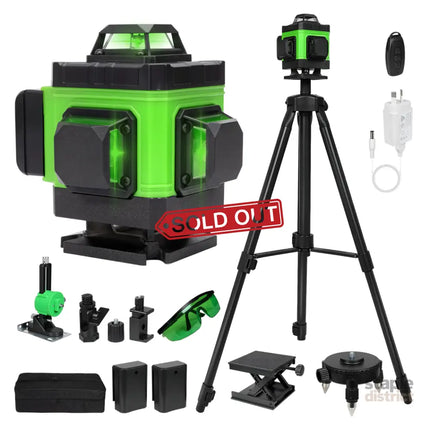 Traderight 16 Lines Green Laser Level Cross Measure Tool Tripod 360�  Rotary-2050056775654313992