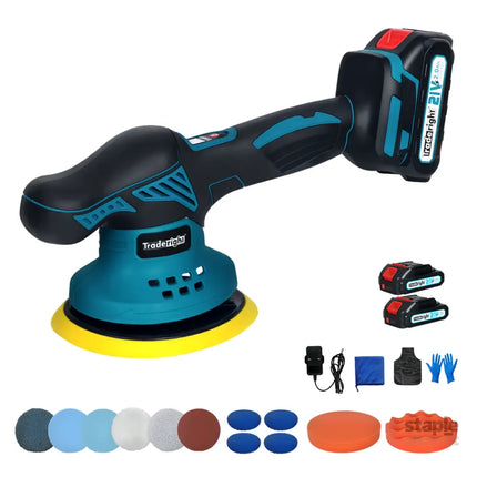 Traderight 21V Cordless Car Polisher Buffer Machine-2018816768675549192