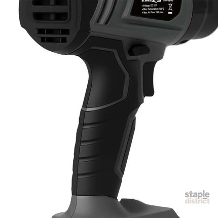 Traderight 21V Heat Gun Kit 500°C Cordless 5 Nozzles-2006733387984932867