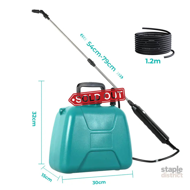 Traderight 5L Electric With Sprayer 3 Mist Nozzles Farm-2006732692334448642