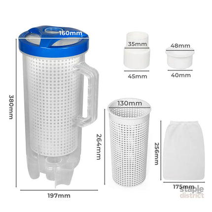 Traderight Pool Leaf Canister Suction L Large-2006733122074447874