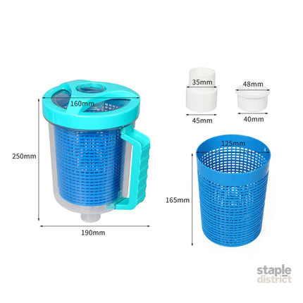 Traderight Pool Leaf Canister Suction M Medium-2006733122238025730