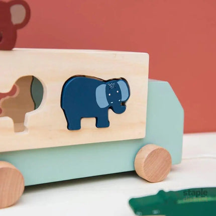 Trixie Wooden Animal Truck-2006733457711042563