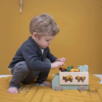 Trixie Wooden Animal Truck-2006733457711042565