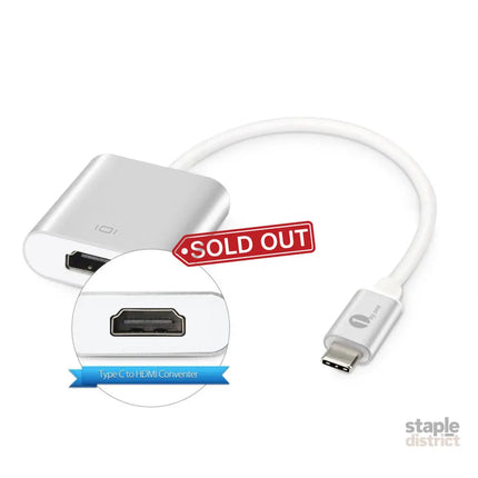 Type C USB-C Adapter Cable Converter USB 3.1 to HDMI HDTV 1080P - Appliances > TV > TVs & Accessories