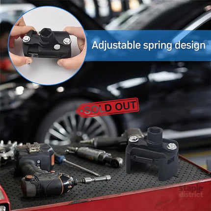 U Shaped Filter Wrench Universal Oil Filter Removal Spanner Tool Adjustable Grip - Auto Accessories > Auto Accessories