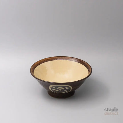 Udon Bowl 22cm Toffee Mon Glaze - Appliances > Kitchen Appliances > Cooking Ranges