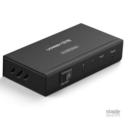 UGREEN 1 x 2 HDMI Amplifier Splitter - Black (40201) - Appliances > TV > TVs & Accessories