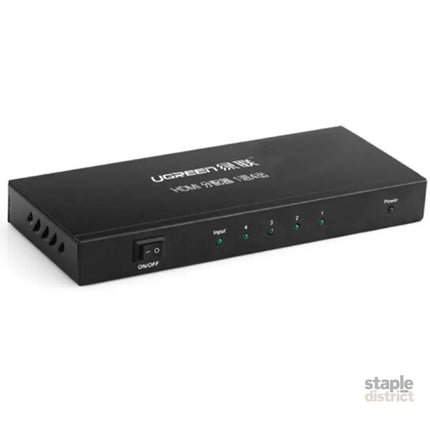 UGREEN 1 x 4 HDMI Amplifier Splitter - Black (40202) - Appliances > TV > TVs & Accessories