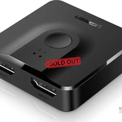 UGREEN 2-Port 4K HDMI Switch/Splitter Black (50966) - Appliances > TV > TVs & Accessories