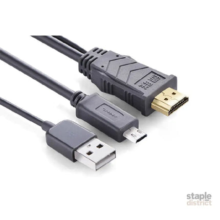 UGREEN MHL Micro USB 11 Pin to HDMI Adater Cable 2M (20139) - Appliances > TV > TVs & Accessories