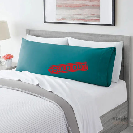 Ultra Soft Microfiber Body Pillow Cover/Pillowcases with Envelope-style pocket (50cm x 150cm Body Pillow Cover,Blue
